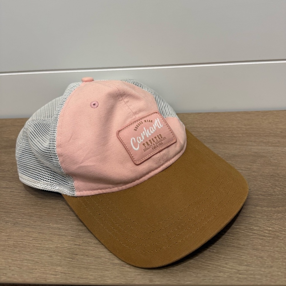 Women’s Carhartt Pink and Brown Cap
